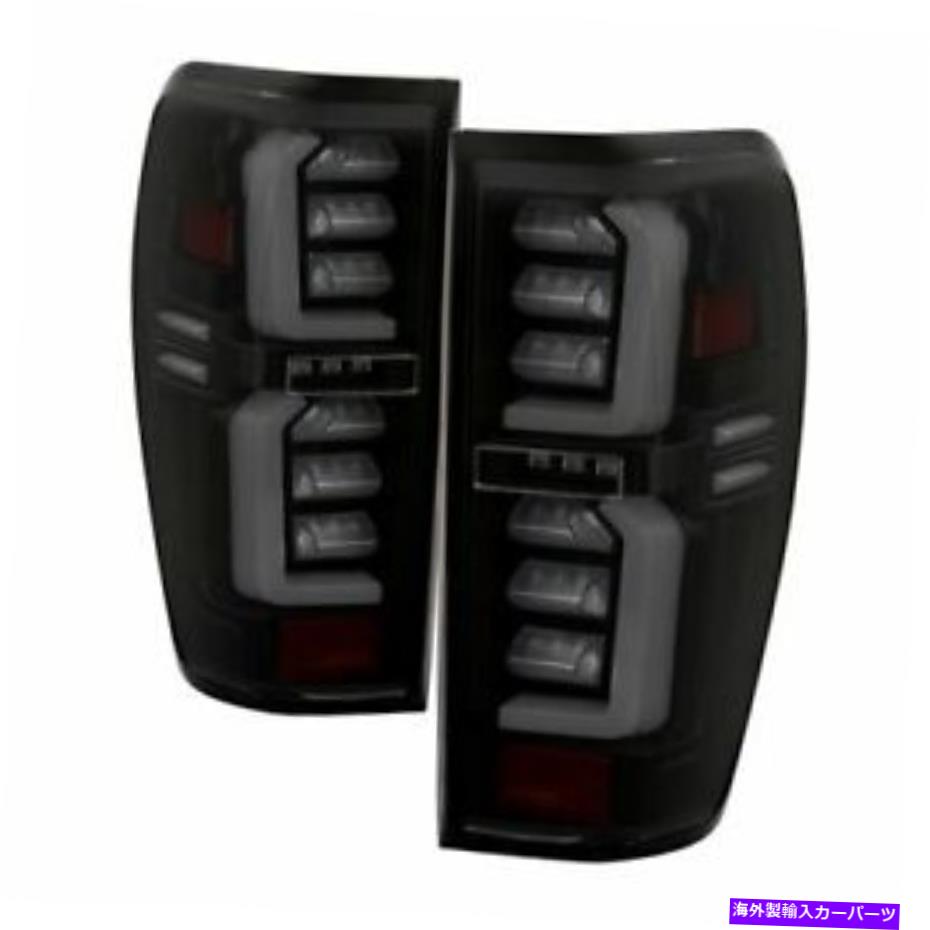 USテールライト Spyder 5000293 19-20 GMC Sierra Newのためのテールライト黒煙 Spyder 5000293 LED Tail Lights Black Smoke For 19-20 GMC Sierra NEW【並行輸入品】