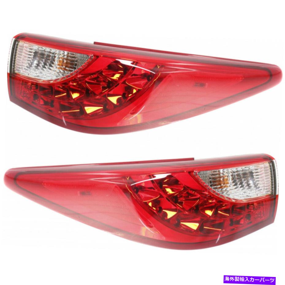 USテールライト Infiniti JX35テールライト2013 LH＆RHペア/セットCAPA IN2800123 265553JA0A. For Infiniti JX35 Tail Light 2013 LH & RH Pair/Set CAPA IN2800123 | 265553JA0A【並行輸入品】