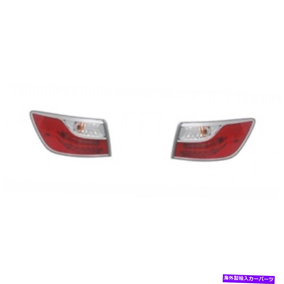 USテールライト MAZDA CX-9外側テイルライト2011年2011年2012ペアRHとLH側のためのMA2804110 For Mazda CX-9 Outer Tail Light 2010 2011 2012 Pair RH and LH Side For MA2804110【並行輸入品】