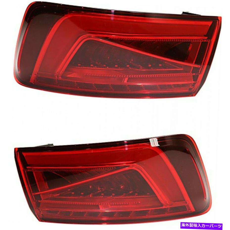USテールライト 2015-2016 Audi A3外側テールライトアセンブリ対AU2804120 For 2015-2016 Audi A3 Outer Tail Light Assembly Pair AU2804120【並行輸入品】