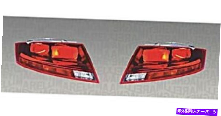 USテールライト Audi TTロードスターのための黒の後部ライトペア8J0945096C 8J0945095C Marelli OEM Black Rear Light Pair For AUDI TT Roadster 8J 8J0945096C 8J0945095C MARELLI OEM【並行輸入品】