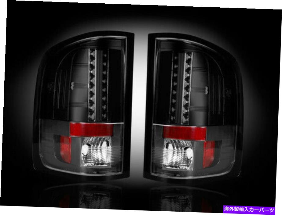 USテールライト Recon Smoked LEDテールライト07-13 GMC Sierra 1500/2500/3500 Recon SMOKED LED Tail Lights 07-13 GMC SIERRA 1500/2500/3500 Single Wheel ONLY【並行輸入品】