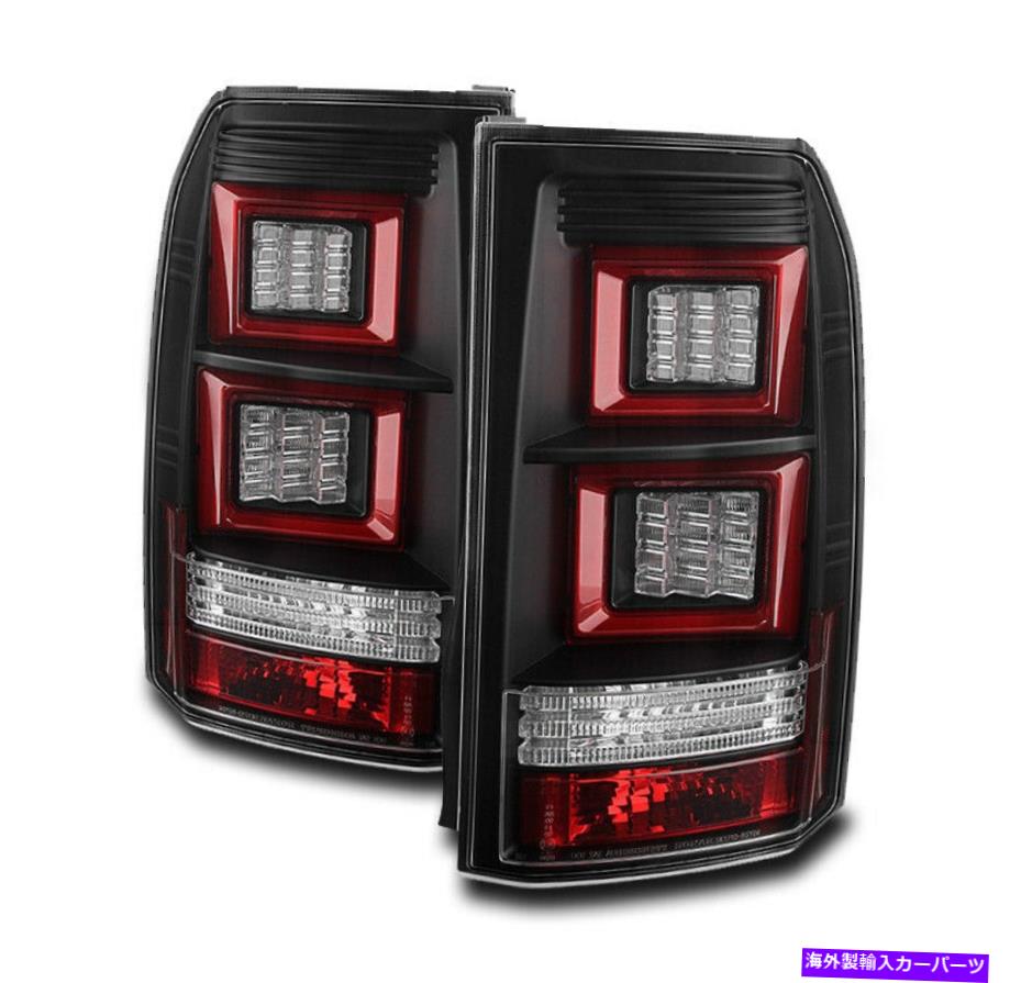 USテールライト ランドローバー2005-2009 LR3 /発見3ベースHSEブラックセットリアLEDテールブレーキライト LAND ROVER 2005-2009 LR3/DISCOVER 3 BASE HSE BLACK SET REAR LED TAIL BRAKE LIGHT【並行輸入品】