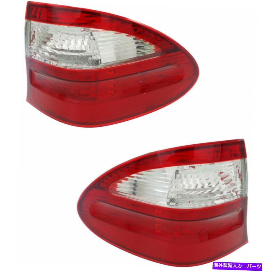 USテールライト Mercedes-Benz E500テールライト2004 2005 2006 LHおよびRHペア/セットワゴンの場合 For Mercedes-Benz E500 Tail Light 2004 2005 2006 LH and RH Pair/Set Wagon【並行輸入品】｜Us Custom Parts Shop USDM 85,826円