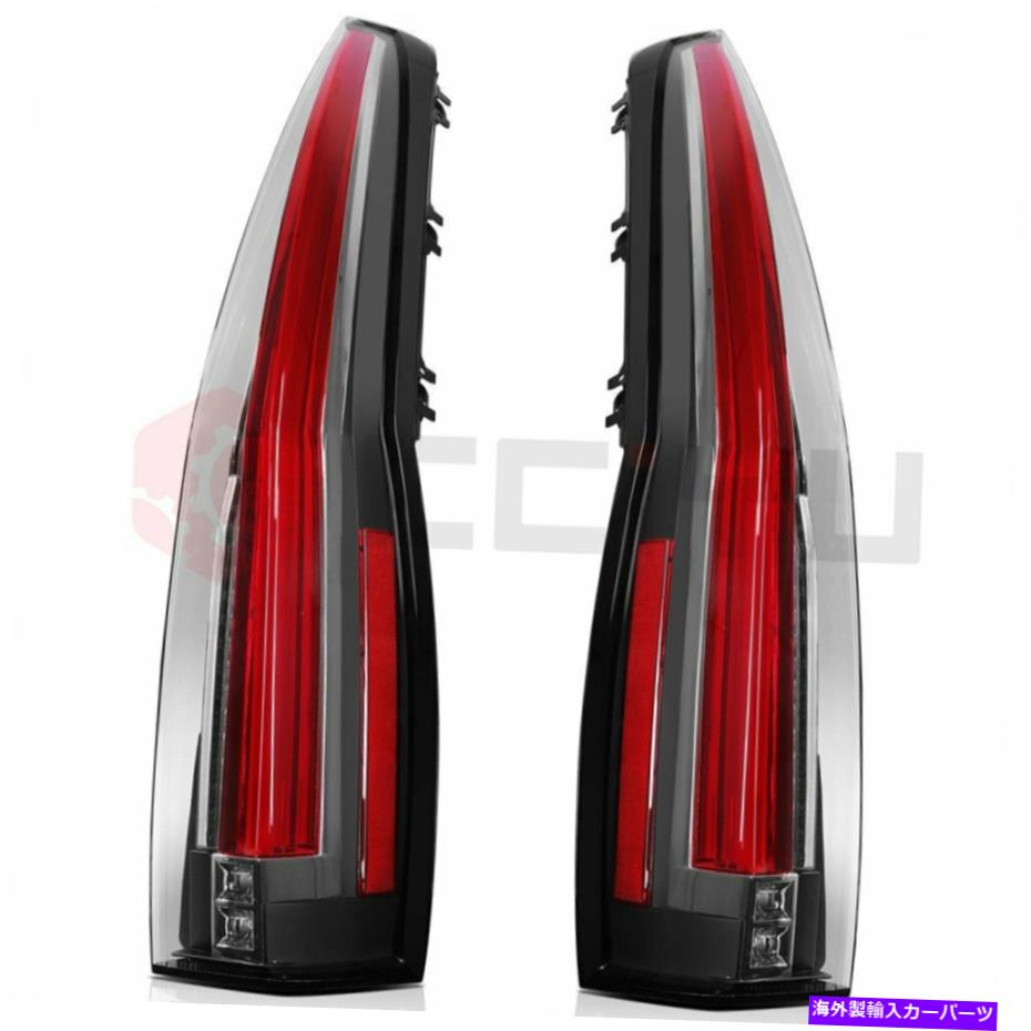 USテールライト ペアLEDフィット2007-2014キャデラックエスカレードESVテールライトアセンブリブレーキランプ Pair LED Fits 2007-2014 Cadillac Escalade ESV Tail Lights Assembly Brake Lamps【並行輸入品】｜Us Custom Parts Shop USDM