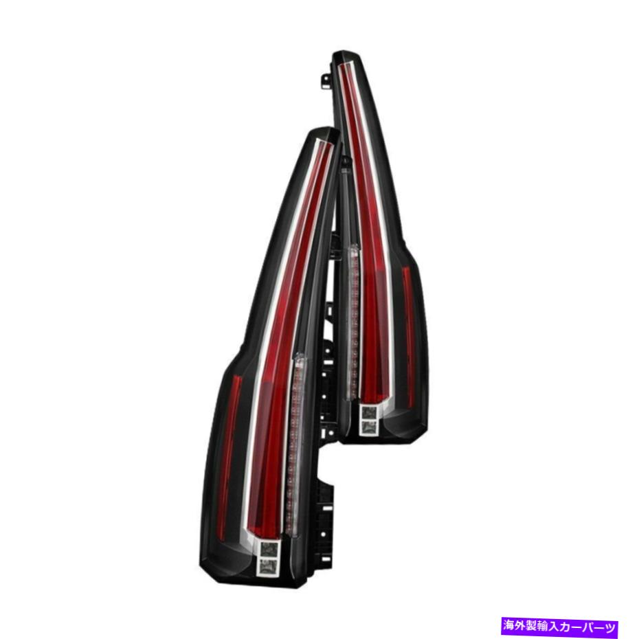 USテールライト Chevy Tahoe 15-20ブラックエスカレードスタイルの光ファイバーLEDテールライト For Chevy Tahoe 15-20 Black Escalade Style Fiber Optic LED Tail Lights【並行輸入品】｜Us Custom Parts Shop USDM
