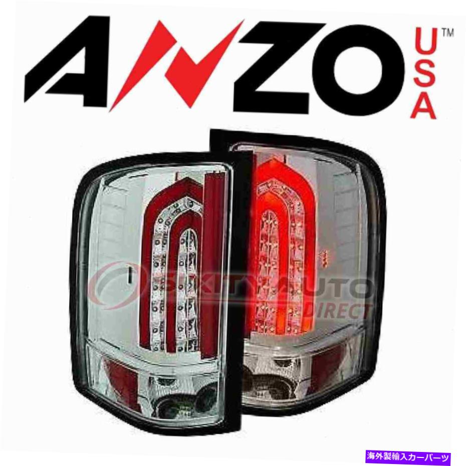 USテールライト Anzousa Taill Light 2007 Chevrolet Silverado 3500 Classic - AN AnzoUSA Tail Light Set for 2007 Chevrolet Silverado 3500 Classic - an【並行輸入品】