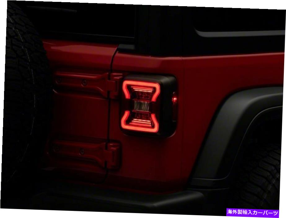 USテールライト Raxiom LEDテールライトは、ハロゲンテールライトが付いているジープラングラーJL 18-20にフィット Raxiom LED Tail Lights Fits Jeep Wrangler JL 18-20 with Halogen Tail Lights【並行輸入品】