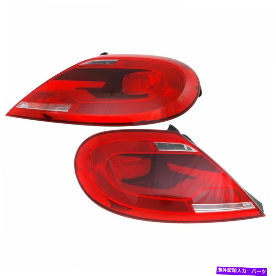 USテールライト 2テールライトアセンブリの運転手と助手席側セットフォルクスワーゲンカブトムシ Driver And Passenger Side Set Of 2 Tail Light Assembly Fits Volkswagen Beetle【並行輸入品】｜Us Custom Parts Shop USDM