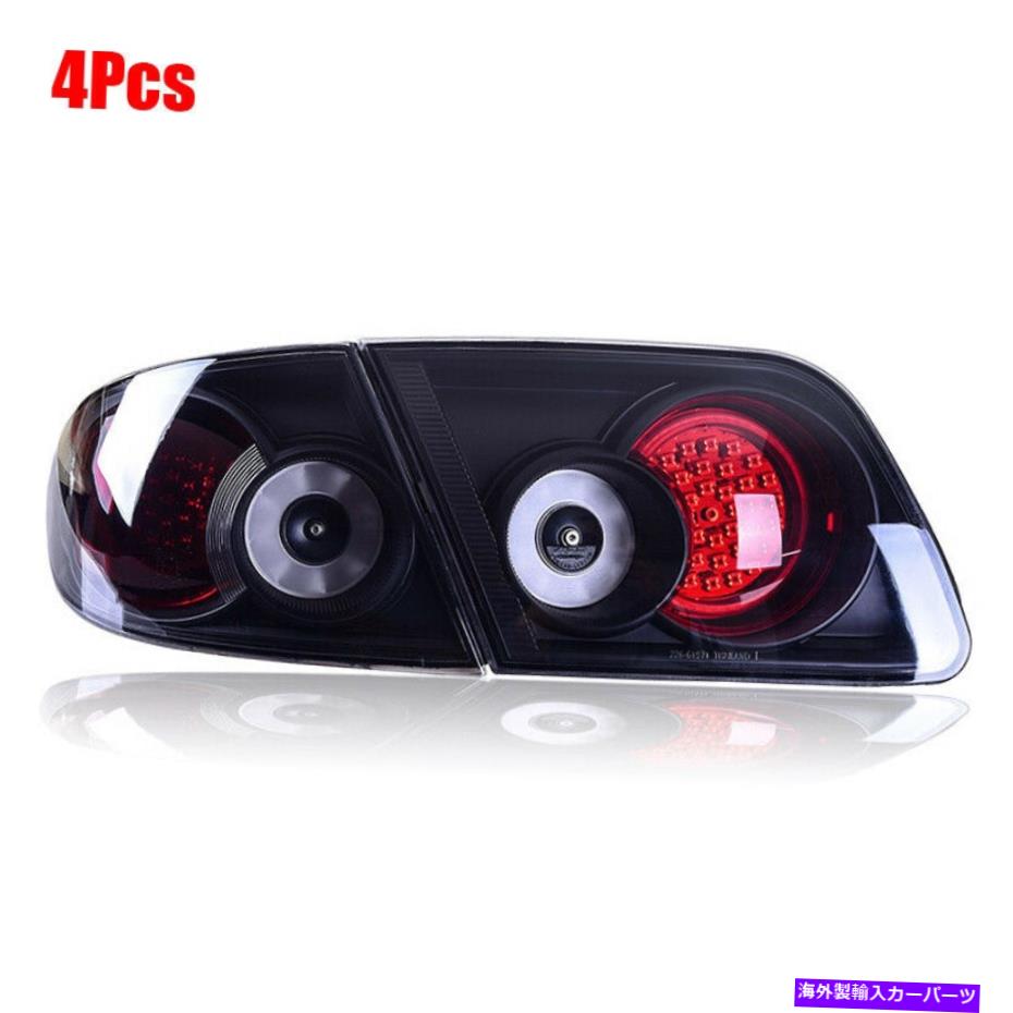USテールライト マツダ6 2003-2008テールライトLEDスモークレンズリアテールライトアセンブリランプ For Mazda 6 2003-2008 Tail lights LED Smoke Lens Rear Taillight Assembly Lamp【並行輸入品】