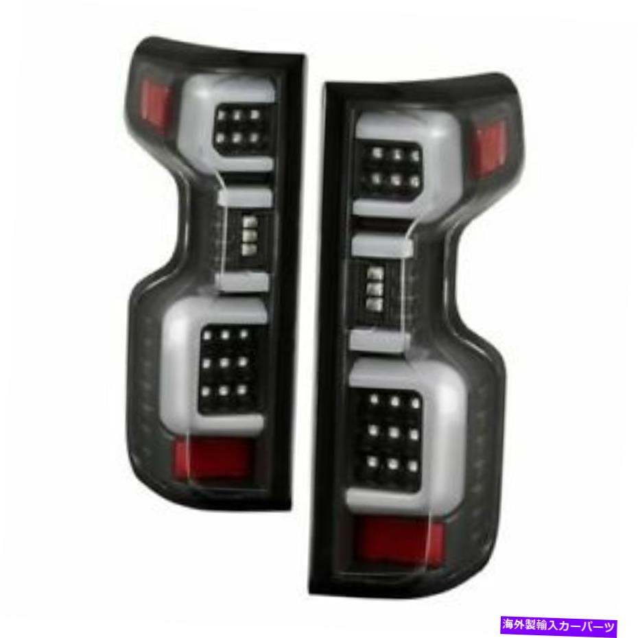 USテールライト Spyder 5087256 19~20のシボリーSilveradoのためのテールライトブラックを導きました Spyder 5087256 LED Tail Light Black For 19-20 Chevy Silverado NEW【並行輸入品】|Us Custom Parts Shop USDM