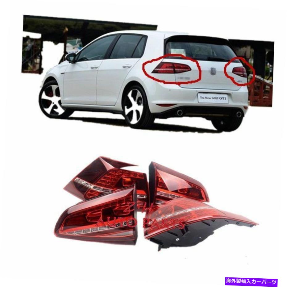 USテールライト Taillightsテールランプテールライトフィット13-15 VWゴルフGTI 7 5G0 945 207 5G0 945 208 Taillights Tail Lamps Tail Light Fit 13-15 VW Golf GTI 7 5G0 945 207 5G0 945 208【並行輸入品】｜Us Custom Parts Shop USDM 92,184円