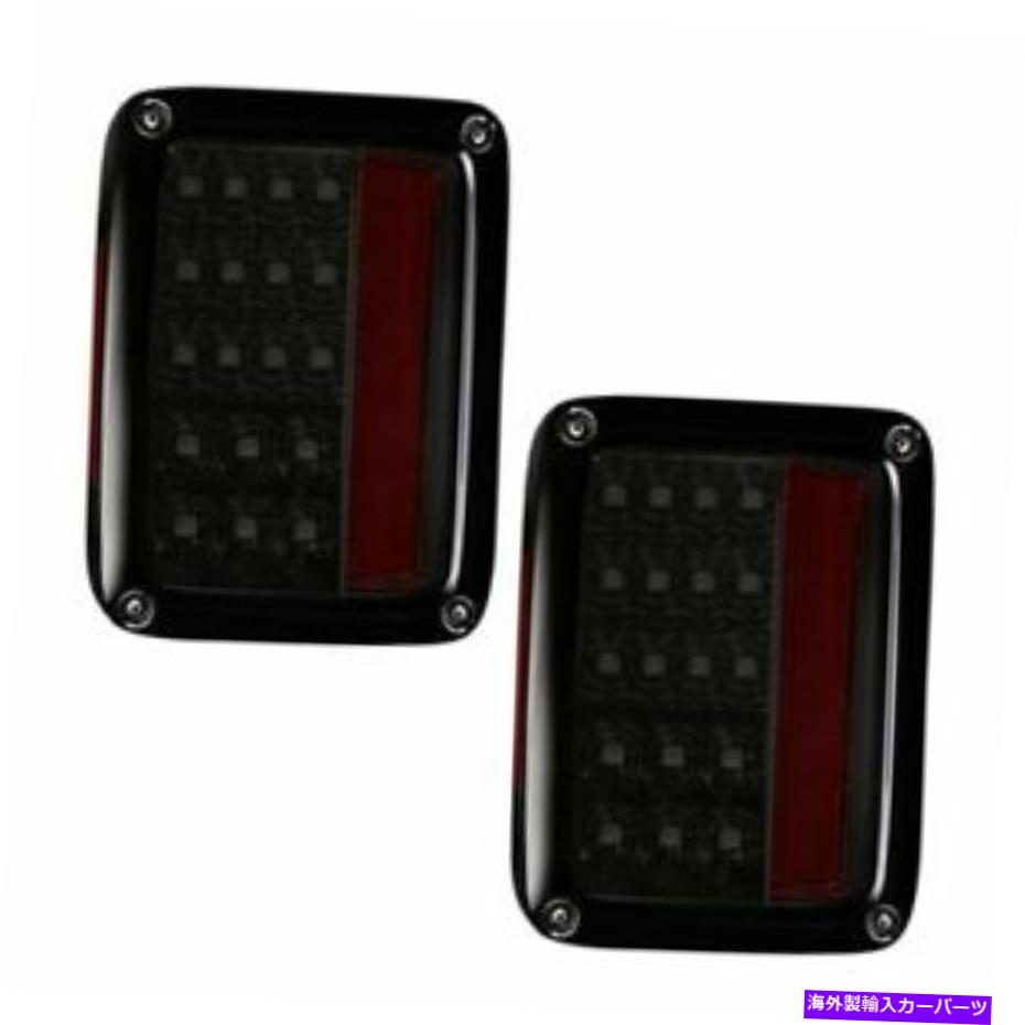 USテールライト RECON 264234BK LEDテールライトキットスモークレンズのための07-18ジープラングラーJK新しい Recon 264234BK LED Tail Light Kit Smoked Lens For 07-18 Jeep Wrangler JK NEW【並行輸入品】｜Us Custom Parts Shop USDM