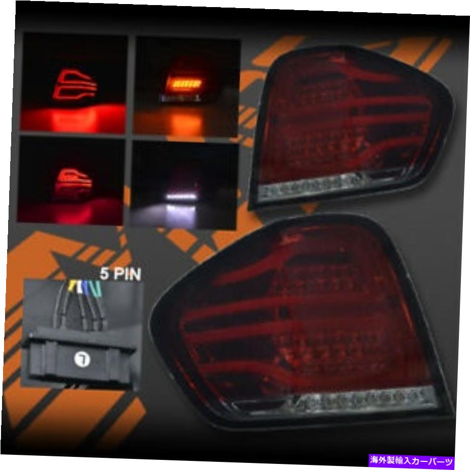 USテールライト メルセデス - ベンツMLのための燻製赤3DストライプとLEDのテールライト06-08 Smoked Red 3D Stripe & LED Indicator Tail Lights for Mercedes-Benz ML W164 06-08【並行輸入品】｜Us Custom Parts Shop USDM