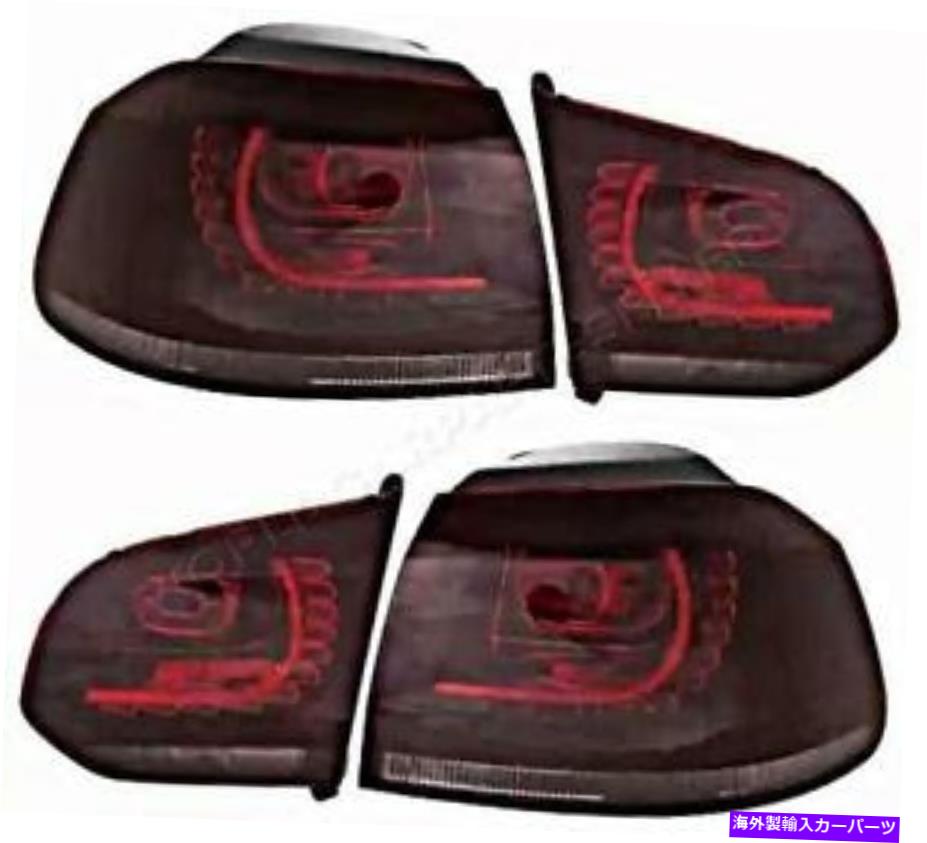 USテールライト デポLEDレッドテールライトリアランプセットVWゴルフMK6 08-12 DEPO LED Red Tail Light Rear Lamp SET Fits VW Golf Mk6 08-12【並行輸入品】|Us Custom Parts Shop USDM