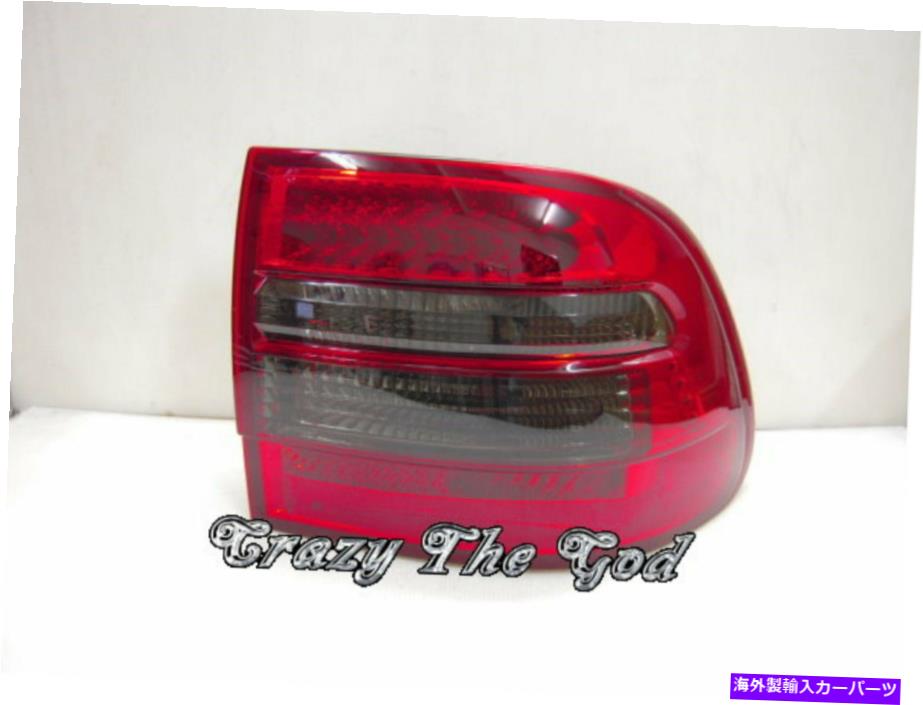 USテールライト Cayenne 955/957/958 9PA MK1 03-10 5D LEDテール後部ライト赤/煙用ポルシェ用 CAYENNE 955/957/958 9PA MK1 03-10 5D LED Tail Rear Light Red/Smoke for PORSCHE【並行輸入品】