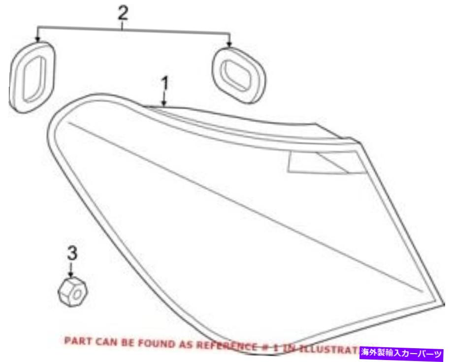 USテールライト BMW 63217182202のための本物のOEMテールライトアセンブリ Genuine OEM Tail Light Assembly for BMW 63217182202【並行輸入品】
