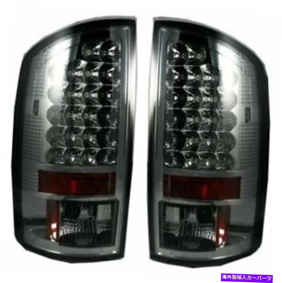 USテールライト Recon 264171BKフィットDodge 02-06 RAM 1500＆03-06 RAM 2500/3500 LEDテールライト - Recon 264171BK Fits Dodge 02-06 RAM 1500 & 03-06 RAM 2500/3500 LED Tail Lights -【並行輸入品】