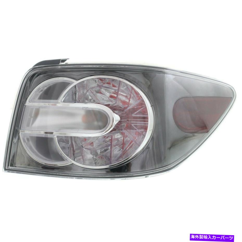 USテールライト MAZDA CX-7用EH4451150F MA2801150テールライトランプ右側の通過客RH EH4451150F MA2801150 Tail Light Lamp Right Hand Side Passenger RH for Mazda CX-7【並行輸入品】