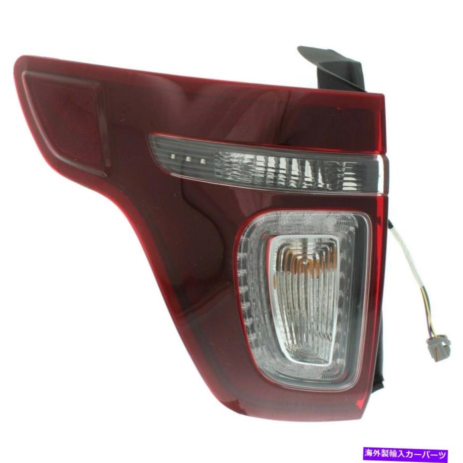 USテールライト 2013-2015フォード警察インターセプターユーティリティドライバーサイドカーパのテールライト Tail Light For 2013-2015 Ford Police Interceptor Utility Driver Side CAPA【並行輸入品】