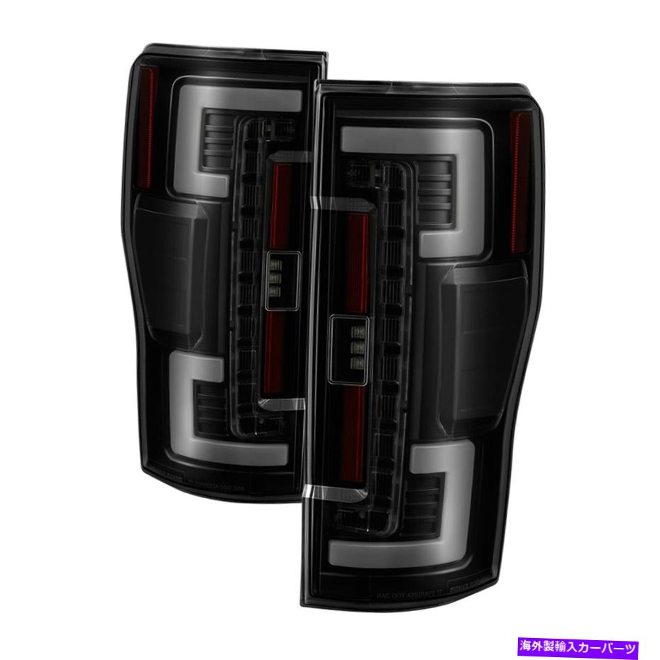USテールライト Spyder Auto 5085597 LEDテールライトは17-18 F-250スーパーデューティにフィット Spyder Auto 5085597 LED Tail Lights Fits 17-18 F-250 Super Duty【並行輸入品】
