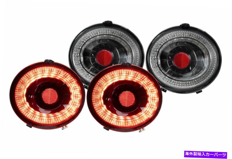 USテールライト 森本XB LEDテールライト（スモーク）：シボレーコルベット2005 - 2013プラグアンドプレイ Morimoto XB LED Tail Lights (Smoked): Chevrolet Corvette 2005 - 2013 Plug & Play【並行輸入品】