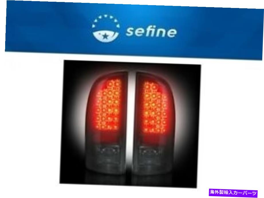 USテールライト Dodge RAM 2002-2006のためのRecon吸い込みLEDテールライト264171BK Recon for Dodge RAM 2002-2006 SMOKED LED Tail Lights 264171BK【並行輸入品】