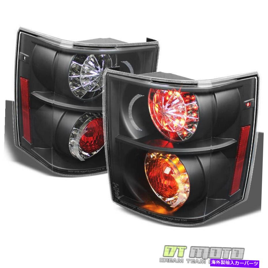 USテールライト ブラック2003-2005ランドローバーの範囲のローバーHSE Lumileds LEDテールライトが左+右 Black 2003-2005 Land Rover Range Rover HSE Lumileds LED Tail Lights Left+Right【並行輸入品】|Us Custom Parts Shop USDM