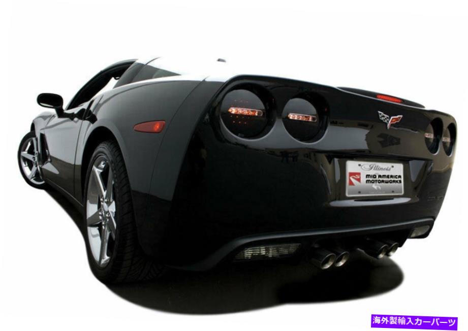 USテールライト 2005-2013 Corvette LED TaillightアセンブリMidnight Onyx Blackout 4 648397 2005-2013 Corvette LED Taillight Assembly Midnight Onyx Blackout Set of 4 648397【並行輸入品】