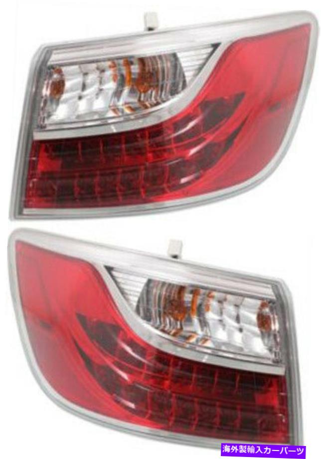 USテールライト 2010-2012 Mazda CX-9のためのドライバー＆旅客サイドテールライトテールランプ Driver & Passenger Side Tail Light Tail Lamp for 2010-2012 Mazda CX-9【並行輸入品】