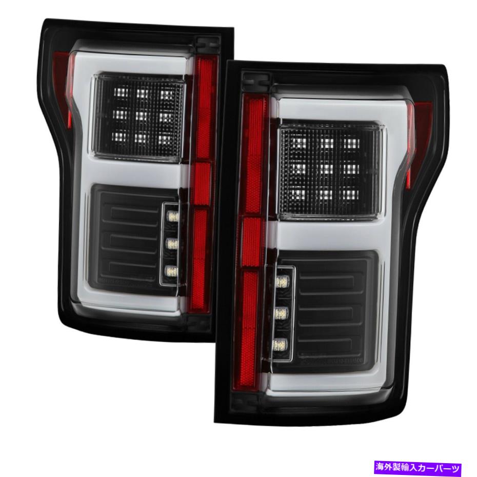 USテールライト Spyder Auto 5085313 LEDテールライトは15-18 F-150に収まる Spyder Auto 5085313 LED Tail Lights Fits 15-18 F-150【並行輸入品】