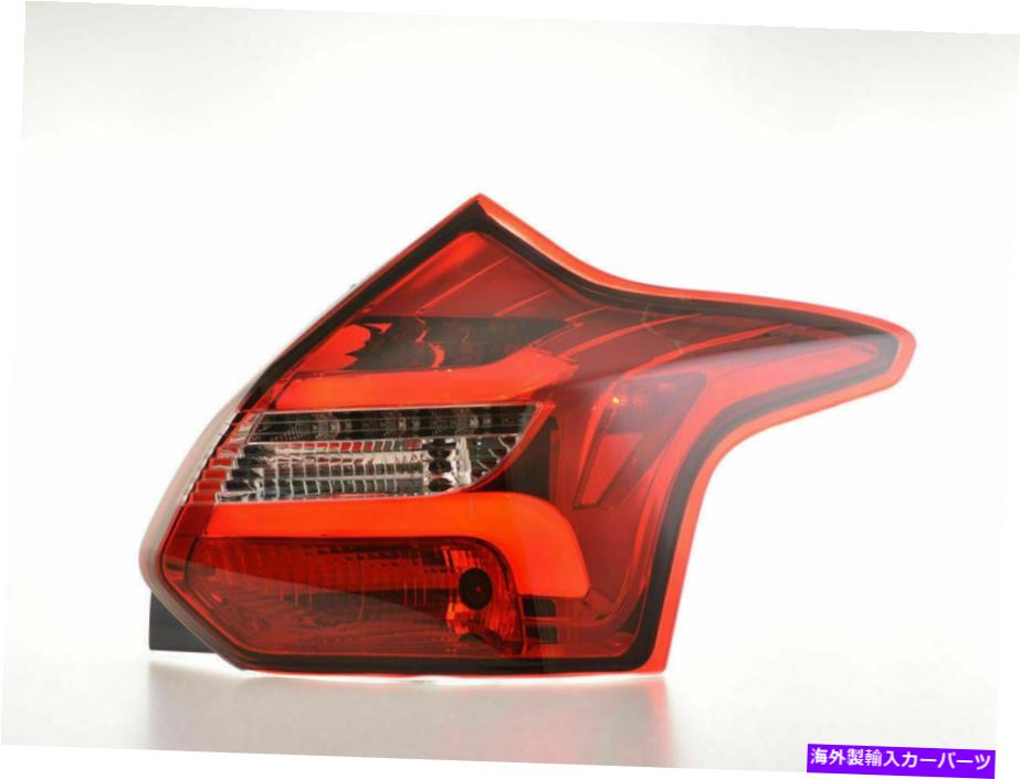 USテールライト フォードフォーカスMK3クリアLEDライトバーテールライト4 / 2011-11 / 2014プレフィックフィフトモデル FORD FOCUS MK3 CLEAR LED LIGHTBAR TAIL LIGHTS 4/2011-11/2014 PREFACELIFT MODEL【並行輸入品】|Us Custom Parts Shop USDM