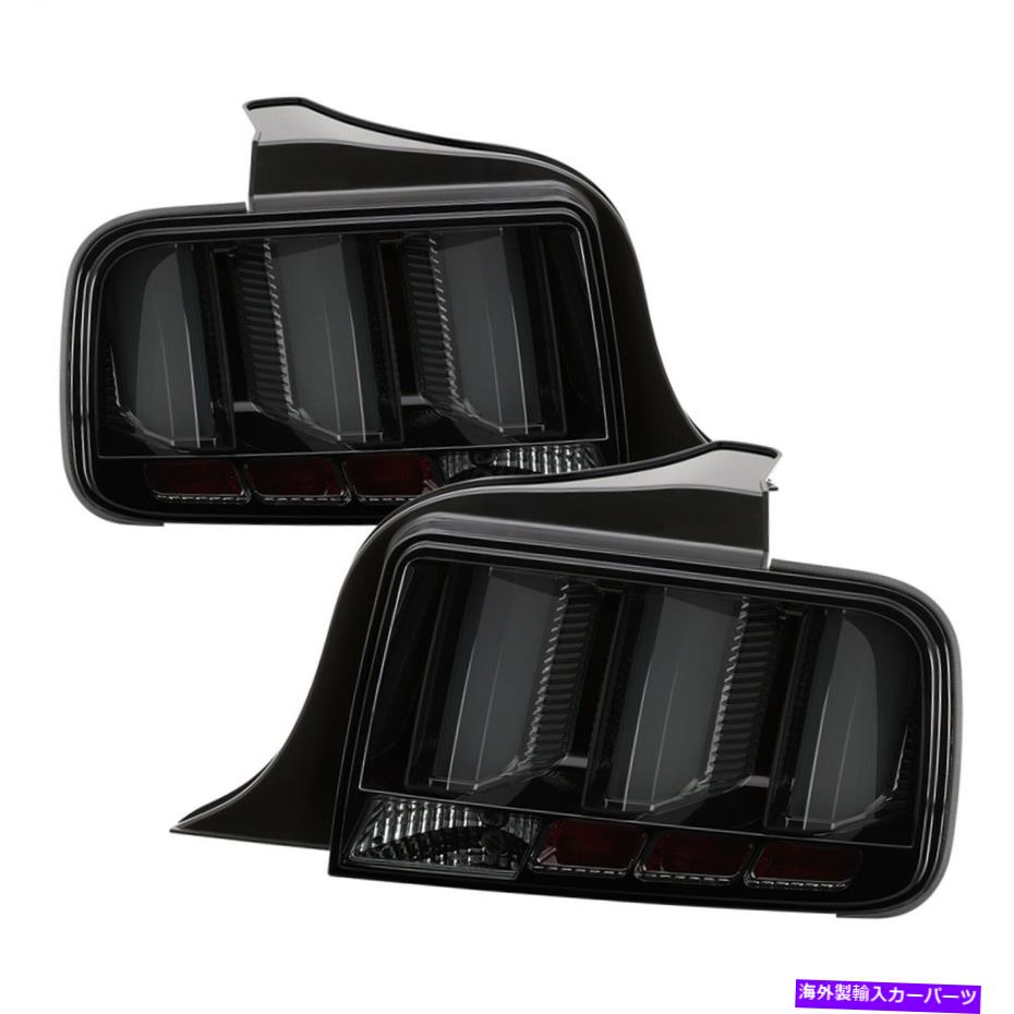 USテールライト Spyder Auto 5086709 LEDテールライトは05-09マスタングに収まります Spyder Auto 5086709 LED Tail Lights Fits 05-09 Mustang【並行輸入品】