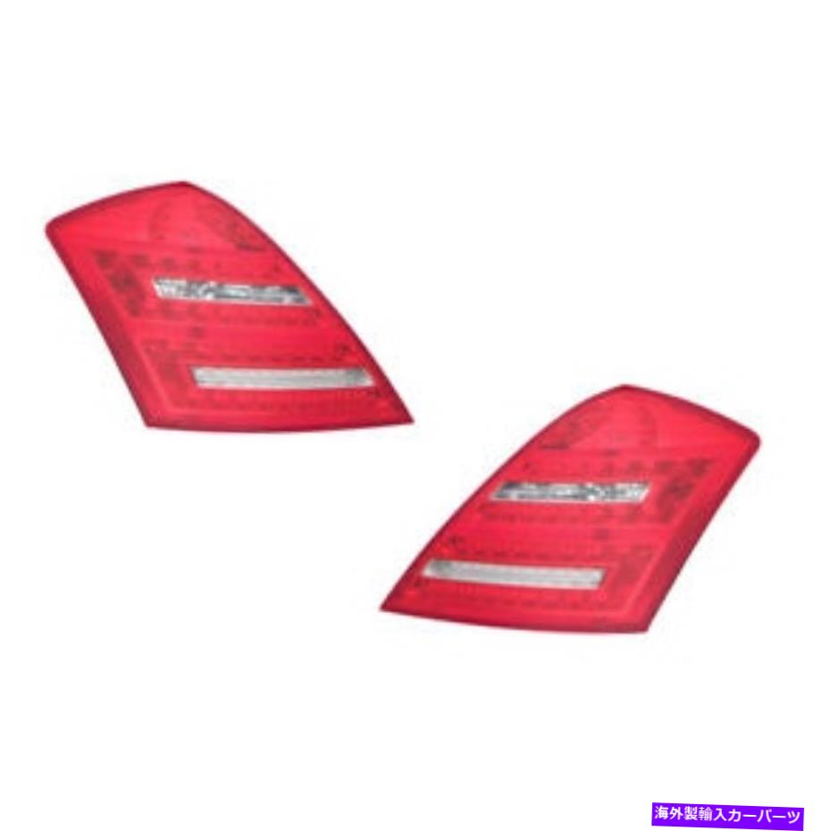 USテールライト テールライトランプペア10-13メルセデスSクラスセダンW221左右 Tail Lights Lamps Pair Set for 10-13 Mercedes S-Class Sedan W221 Left & Right【並行輸入品】