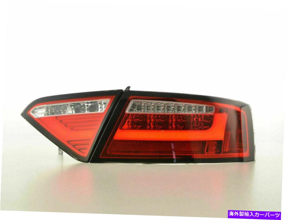 USテールライト Audi A5 8Tクーペ/スポーツバッククリアLEDライトバーテールライト2007-2011 PrefaceLift AUDI A5 8T COUPE/SPORTBACK CLEAR LED LIGHTBAR TAIL LIGHTS 2007-2011 PREFACELIFT【並行輸入品】