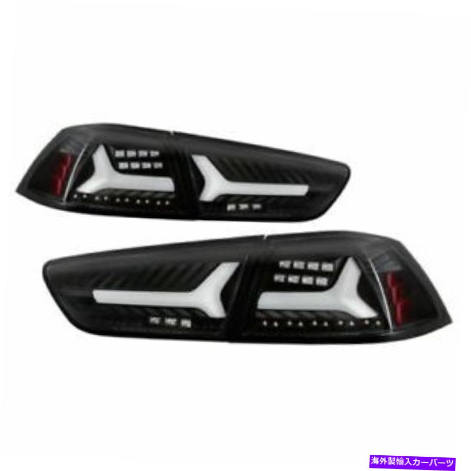 USテールライト Spyder 5088130 LEDテールライトブラック08-14ランスEVO Xバージョン2 Spyder 5088130 LED Tail Lights Black For 08-14 Lance Evo X Version 2 NEW【並行輸入品】｜Us Custom Parts Shop USDM