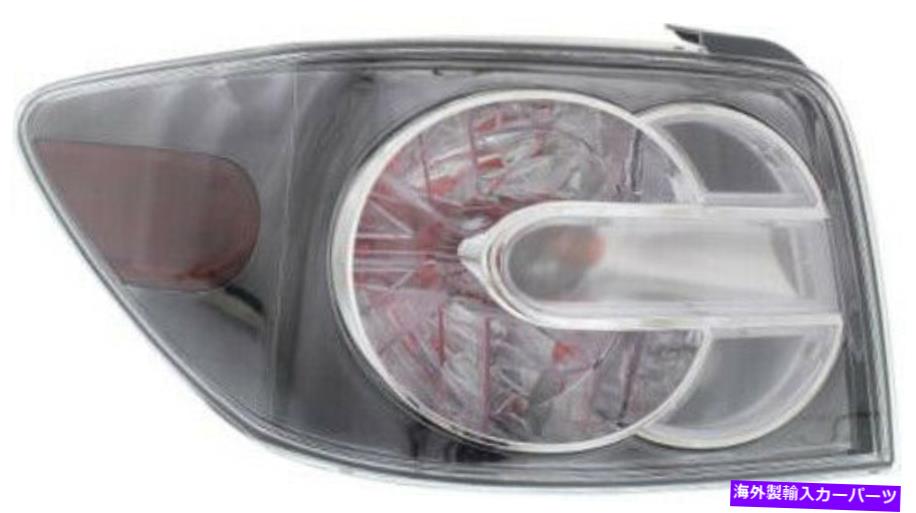 USテールライト 10-12 Mazda CX-7用ドライバー左側テールライトテールランプ Driver Left Side Tail Light Tail Lamp for 10-12 Mazda CX-7【並行輸入品】