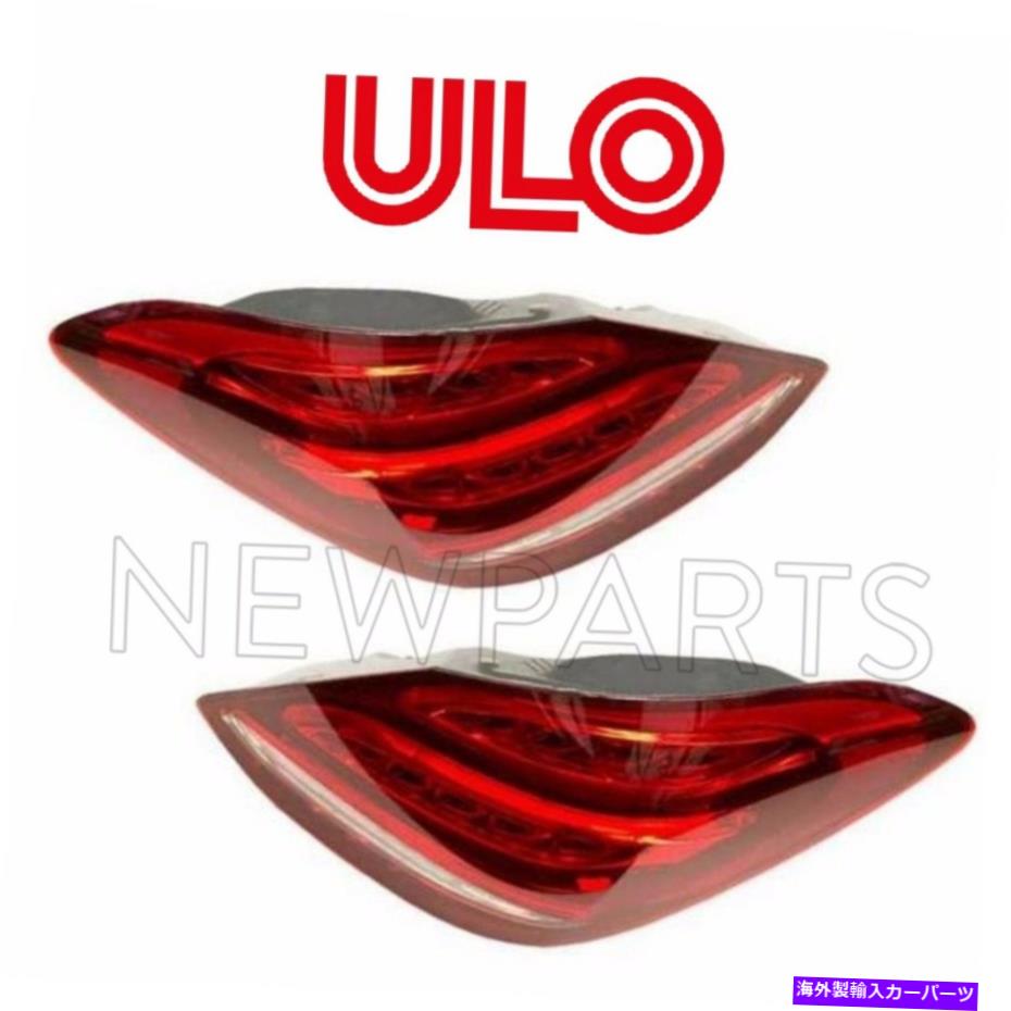 USテールライト メルセデスW205 Cクラスペアの左右のTaillightアセンブリのセットOEM ULO For Mercedes W205 C-Class Pair Set of Left & Right Taillight Assemblies OEM ULO【並行輸入品】