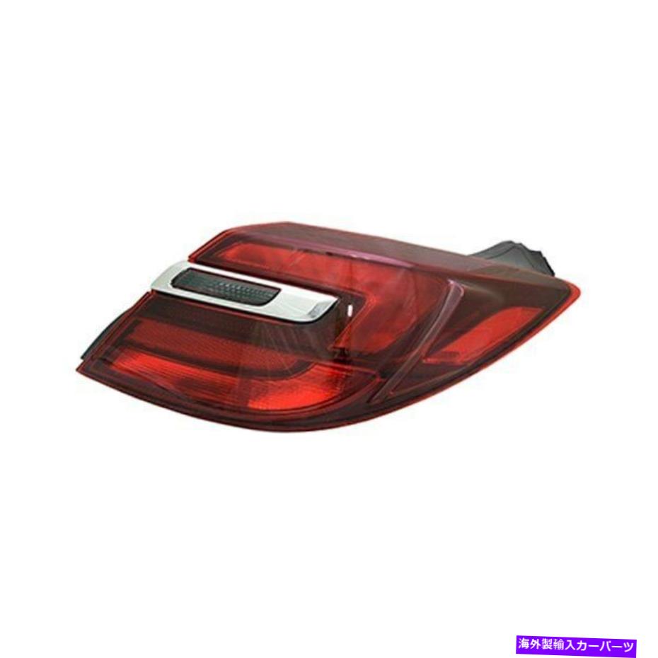 USテールライト Buick Regal 14-17助手席側外部交換テールライトを交換する For Buick Regal 14-17 Replace Passenger Side Outer Replacement Tail Light【並行輸入品】