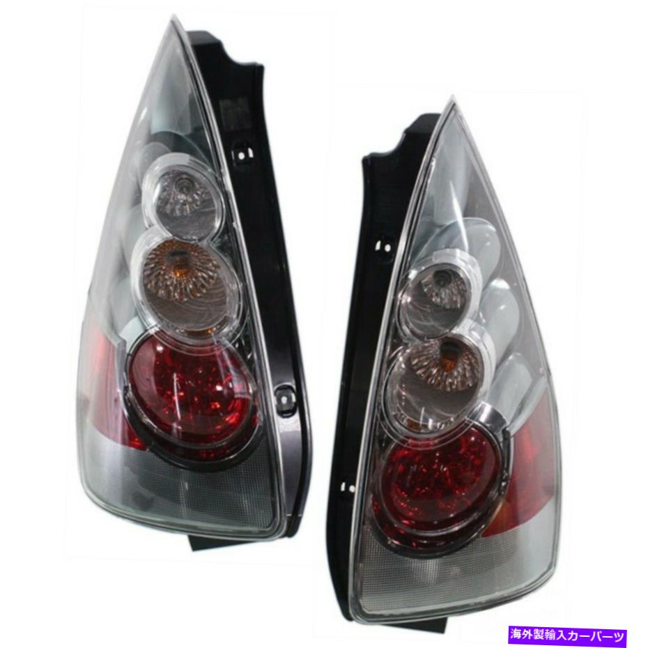 USテールライト 2006年から2007年のハロゲンテールライトセットマツダ5クリア&レッドレンズW /電球2PCS Halogen Tail Light Set For 2006-2007 Mazda 5 Clear & Red Lens w/ Bulbs 2Pcs【並行輸入品】