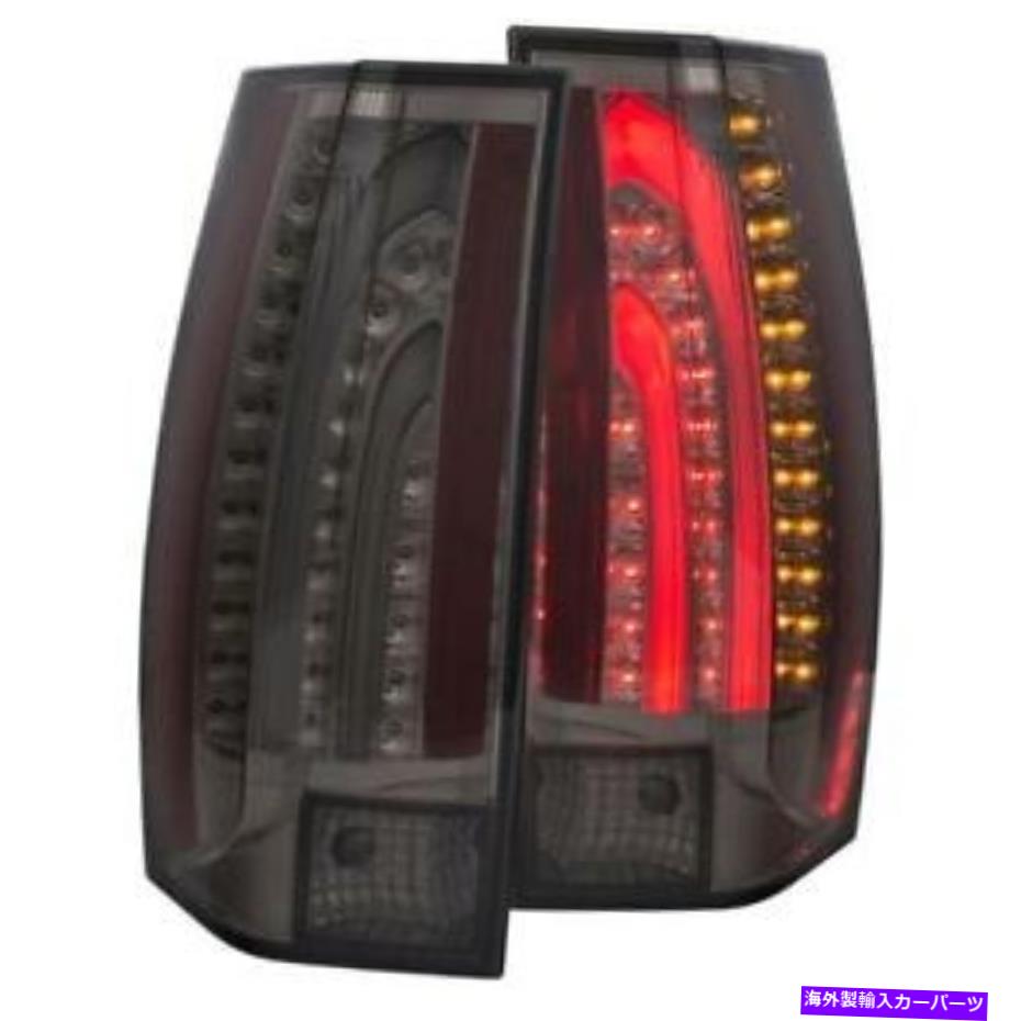 USテールライト Anzo LED Taillights Smoke G5-Escaladeは2007-2014 Chevrolet Yukon XLを探します ANZO LED Taillights Smoke G5-Escalade Look For 2007-2014 CHEVROLET YUKON XL【並行輸入品】