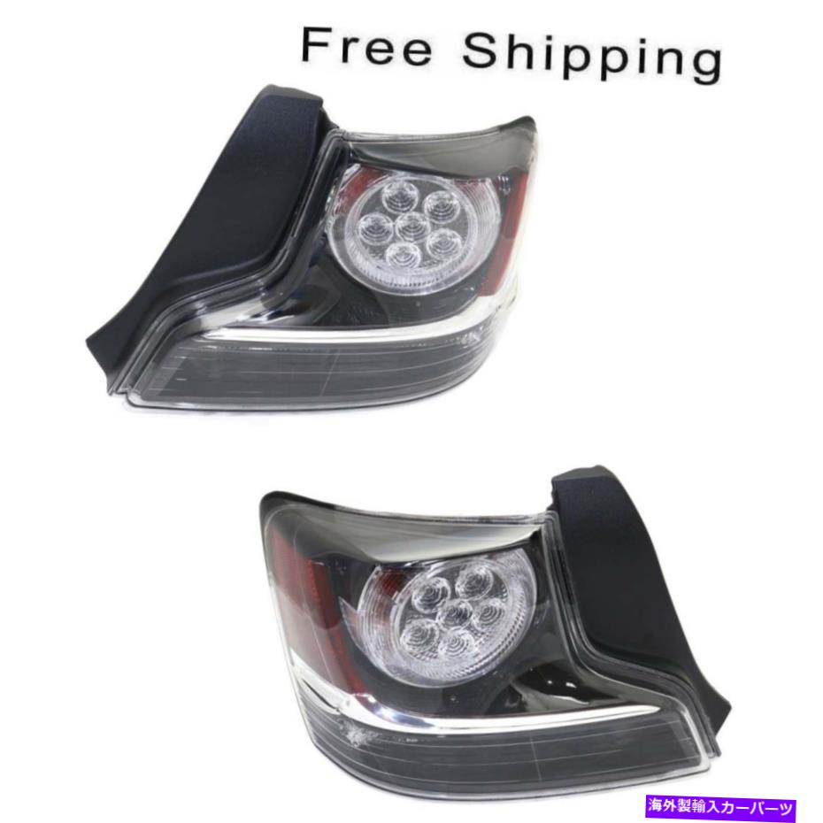 USテールライト テールランプレンズとハウジングセットの2対LH＆RHサイドフィットSCION TC 2014-2016 Tail Lamp Lens and Housing Set of 2 Pair LH & RH Side Fits Scion tC 2014-2016【並行輸入品】