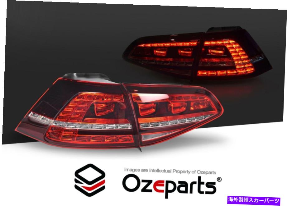 USテールライト VWフォルクスワーゲンゴルフ12~17のためのLEDアップグレードMK7 Rスタイルのテールライトを設定する Set LED UPGRADE MK7 R Style Tail Lights Sequential For VW Volkswagen Golf 12~17【並行輸入品】｜Us Custom Parts Shop USDM
