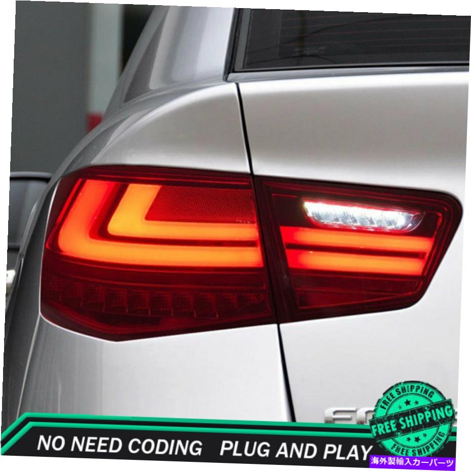 USテールライト Kia Forte LED Taillights 2010-2013赤いLED後部ランプダイナミック New For Kia Forte LED Taillights 2010-2013 Red LED Rear Lamps Dynamic【並行輸入品】