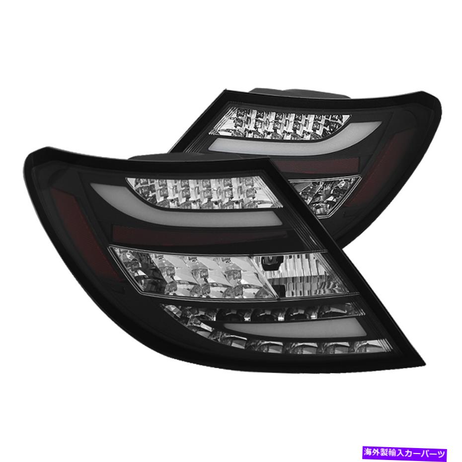 USテールライト Spyder Auto 5072689 LEDテールライトブラック/クリア Spyder Auto 5072689 LED Tail Lights Black/Clear【並行輸入品】