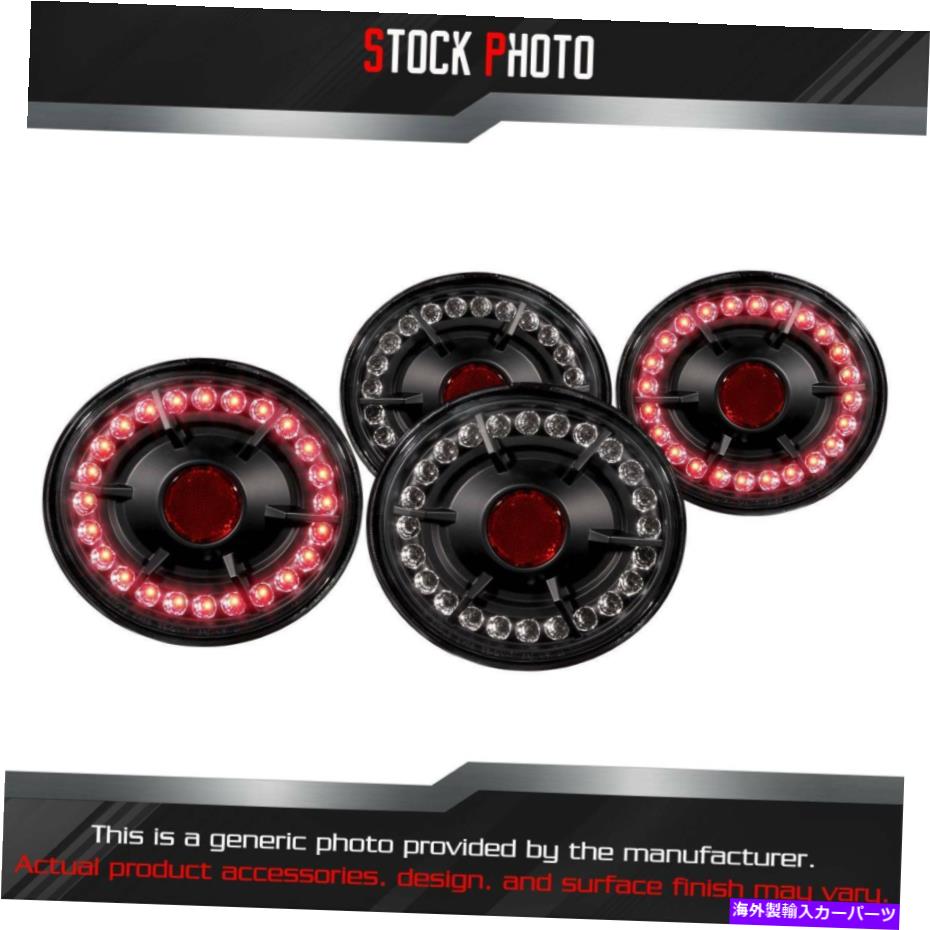 USテールライト 2005年のChevy Corvette 321169のためのAnzo黒LEDテールライト Anzo Black LED Tail Lights for 2005 Chevy Corvette 321169【並行輸入品】｜Us Custom Parts Shop USDM 81,853円