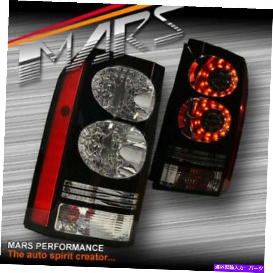 USテールライト ランドローバーL319のための黒の更新と交換LEDテールライト3＆4 BLACK UPDATE & REPLACEMENT LED TAIL LIGHTS FOR LAND ROVER L319 DISCOVERY 3 & 4【並行輸入品】｜Us Custom Parts Shop USDM