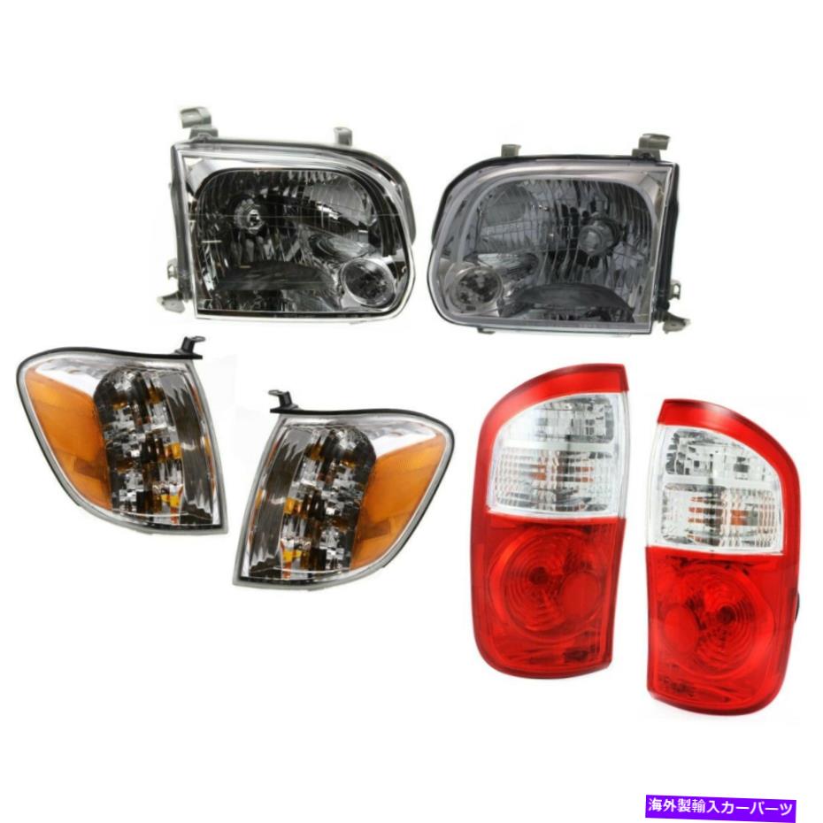 USテールライト 2005年から2006年の自動ライトキットのテールライトToyota Tundra左右のキット Auto Light Kit Tail Light For 2005-2006 Toyota Tundra Left and Right Kit【並行輸入品】