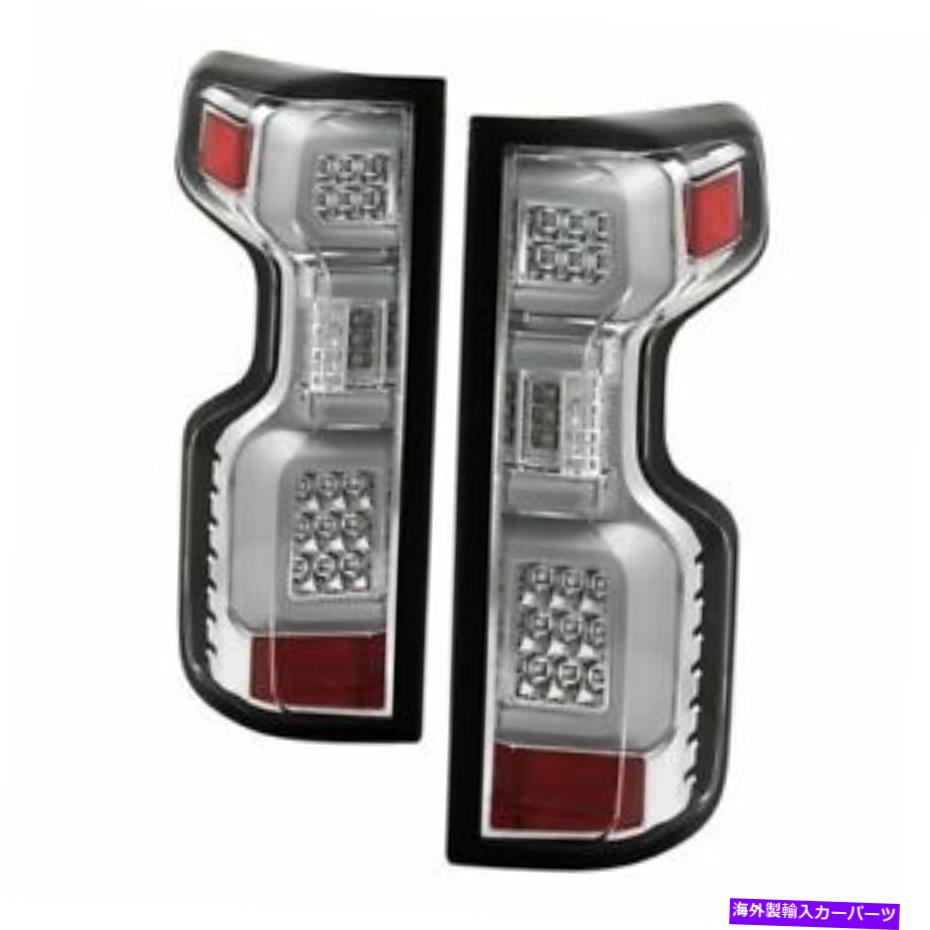 USテールライト Spyder 5087263 19-20のシボリーシルバードのためのテールライトクロムを導きました Spyder 5087263 LED Tail Light Chrome For 19-20 Chevy Silverado NEW【並行輸入品】｜Us Custom Parts Shop USDM 81,853円