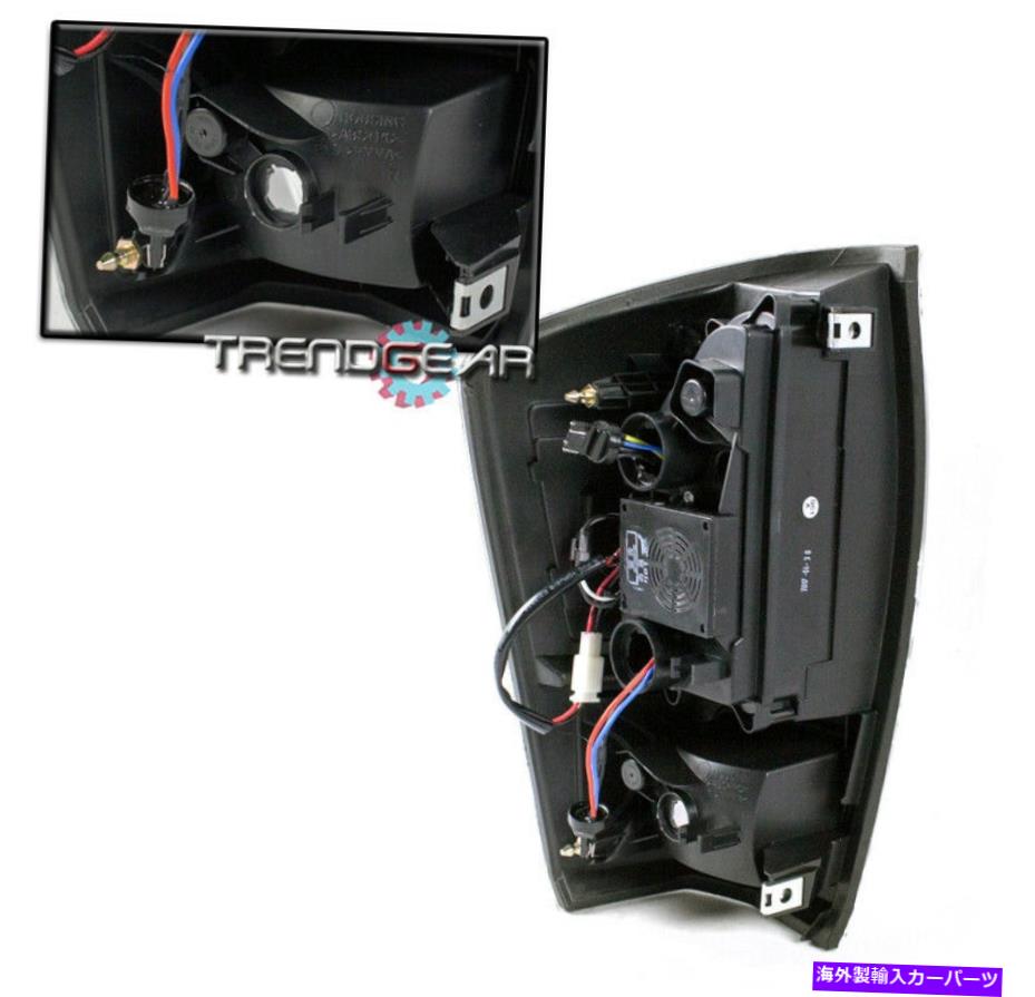 USテールライト 16~17トヨタタコマSR SR5ピックアップトラックLEDテールブレーキライトリアランプブラック FOR 16-17 TOYOTA TACOMA SR SR5 PICKUP TRUCK LED TAIL BRAKE LIGHT REAR LAMP BLACK【並行輸入品】
